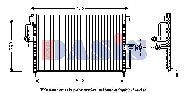 AKS DASIS Kondensaator,kliimaseade 152010N